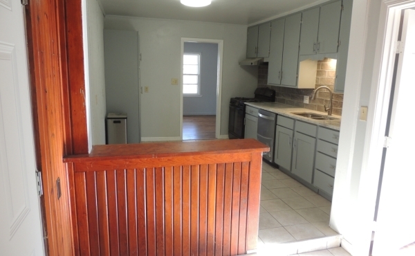 Mud room into Kitchen